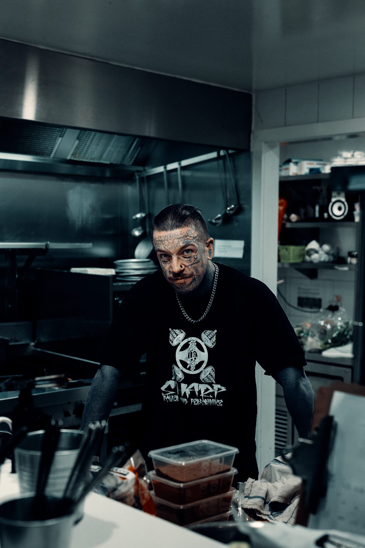 Tim in the kitchen